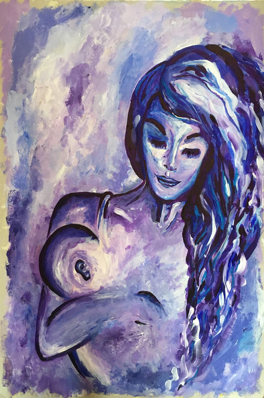 'The Still Hour' Acrylics A1