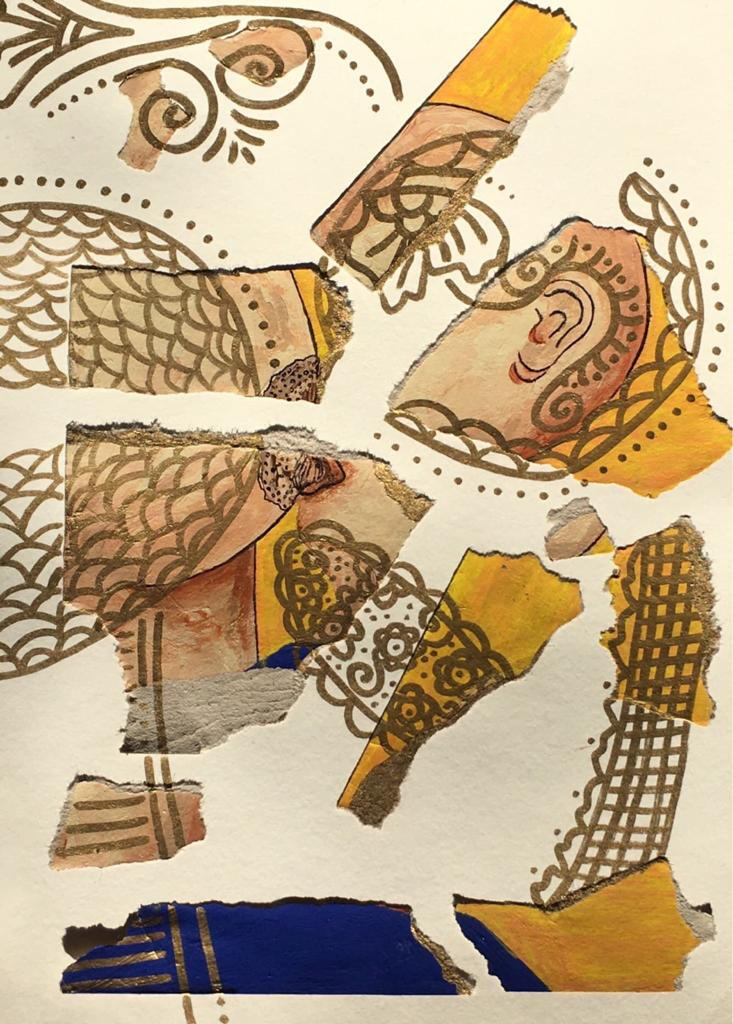 'Breastfeeding & the Energetic Field' Collage